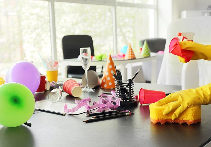 Event cleaning services | Clean Cut Services If you are throwing a party or a corporate event, let us tidy up for you. We offer event cleaning services for after weddings, birthday parties, offices parties and more!